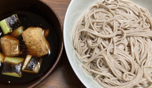 鴨南蛮風鶏そばでランチ